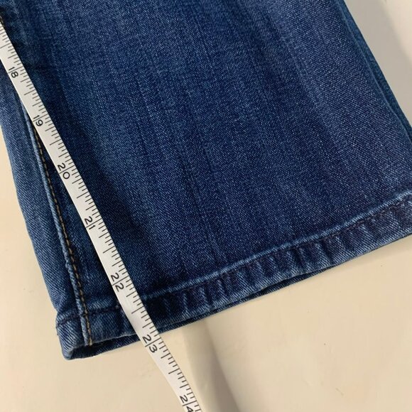 Citizen of Humanity Low-Rise Cropped Denim Jeans - Picture 9 of 12